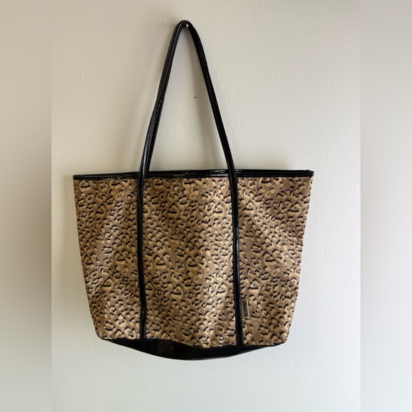 Jazzercise Leopard Print Large Tote Bag - Picture 1 of 3